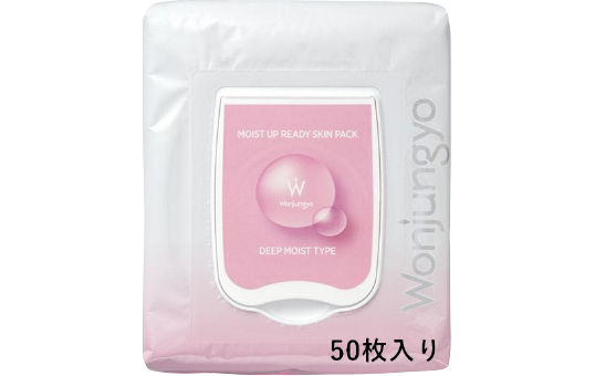 Wonjungyo モイストアップレディスキンパック DM 50枚入り